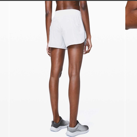 Lululemon Track That Short 5” in White - Picture 3 of 6